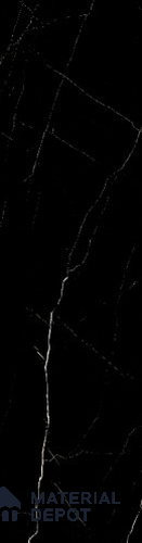 Marble Look Wall & Floor Tile TL 08164 Nero Marquina 10 ft x 2.6 ft Porcelain Glossy Finish - 15 mm | Random 3 | Adhesive and Spacers Must be Used During Installation