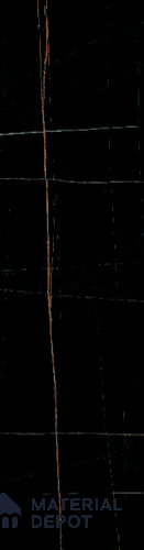 Marble Look Wall & Floor Tile TL 08151 Sahara Bruno Noir 10 ft x 2.6 ft Porcelain Matte Finish - 15 mm | Random 2 | Adhesive and Spacers Must be Used During Installation