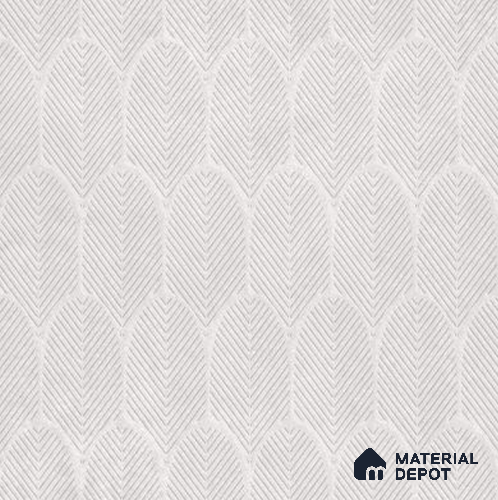 Patterned Look Floor & Wall Tile TL 09904 B Argent Silver Leaf 2 ft x 2 ft Rustic Carving Matte Finish Vitrified Tile - 9 mm |  Suitable For Living Room, Bedroom, Bathroom, Kitchen & Dining | Please Expect a Slight Variation of Pattern