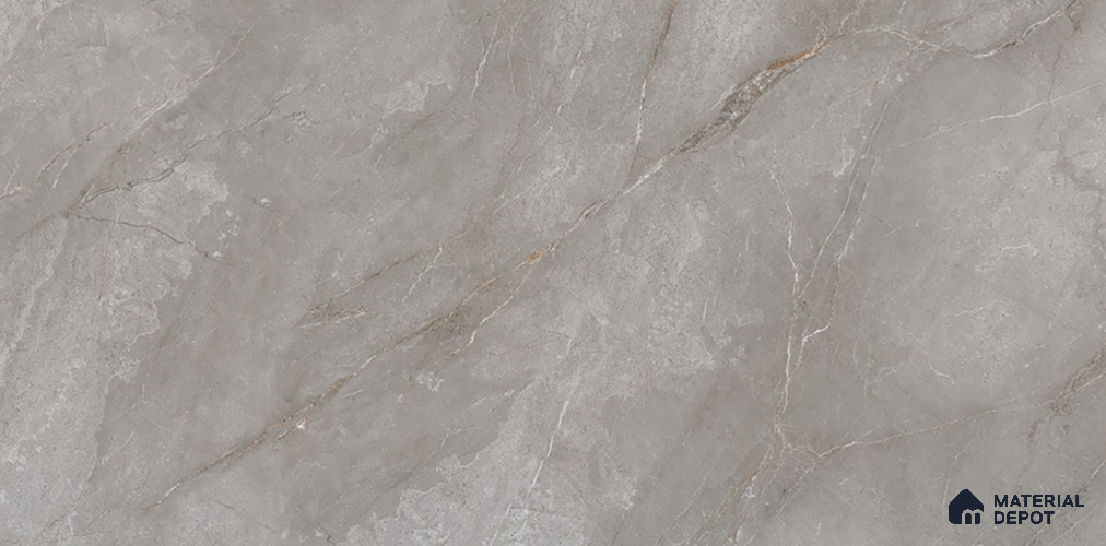 Marble Tile TL 09864 B Perth Grey 4 ft x 2 ft  Vitrified Glossy Finish - 9 mm