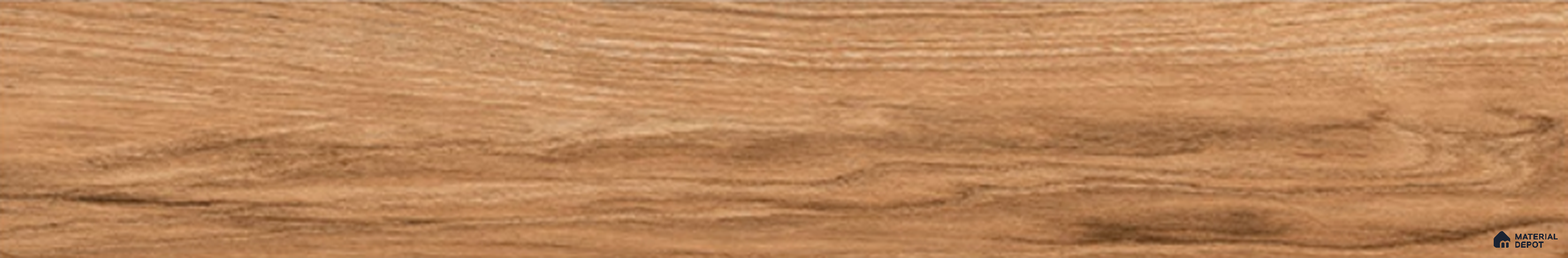 Wood Tile TL 09820 Ash Walnut 4 ft x 7.7 inch Vitrified Matte Finish - 9 mm | 2-3 mm Spacer is Mandatory