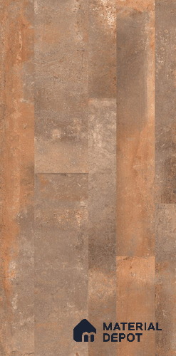 Stone Tile TL 09897 Raga Rusty 5.25 ft x 2.62 ft Vitrified Punch Matte Finish - 9 mm | 3 Random Design