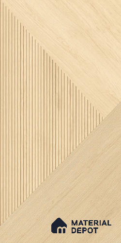Patterned Tile TL 09898 B Woody Pine 5.25 ft x 2.62 ft Vitrified Punch Matte Finish - 9 mm | 5 Random Design