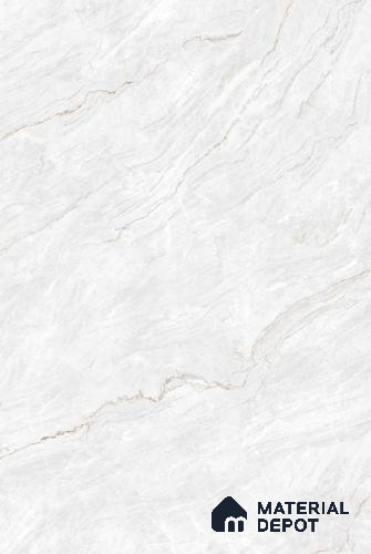Marble Look Wall & Floor Tile TL 08180 Eden Bianco 6 ft x 4 ft Vitrified Glossy Finish - 9 mm | Adhesive and Spacers Must be Used During Installation