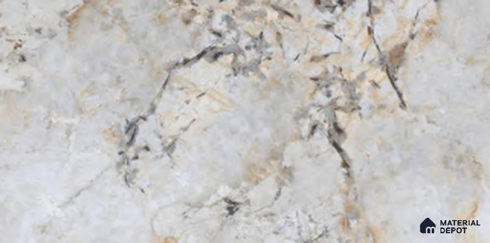 Marble Look Tile TL 11893 Marmo Patagonia Grey 4 ft x 2 ft Glossy Vitrified Tile - 9 mm |