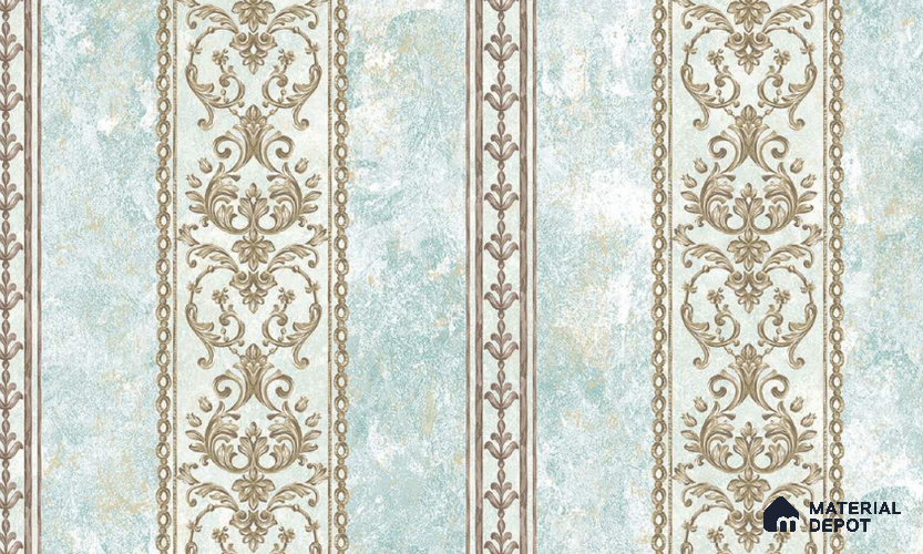W-230 | 9.5 Meter x 21 Inches Patterned Look Wallpaper - 55 Sq. Ft. | Minimum 15% wastage during installation