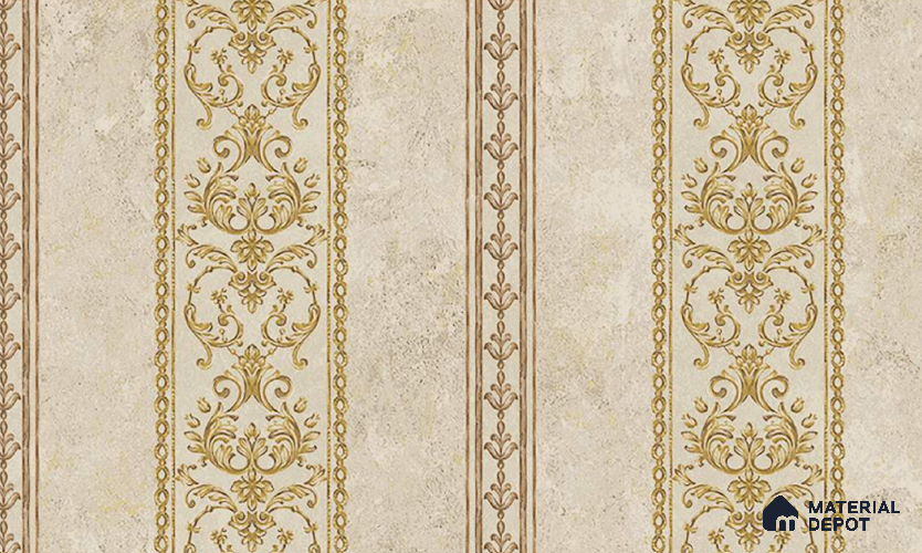 W-236 | 9.5 Meter x 21 Inches Patterned Look Wallpaper - 55 Sq. Ft. | Minimum 15% wastage during installation