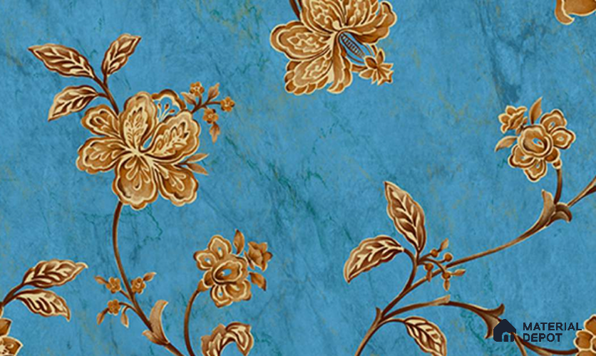 W-261 | 9.5 Meter x 21 Inches Florals Look Wallpaper - 55 Sq. Ft. | Minimum 15% wastage during installation