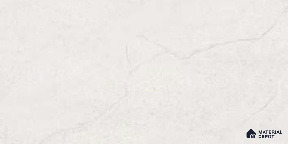 Grey Marble Wall Tile TL 07529 Lustra Aegean White 2 ft x 1 ft Ceramic Glossy Finish - 9 mm |  | Suitable for Living Room, Bedroom, Bathroom