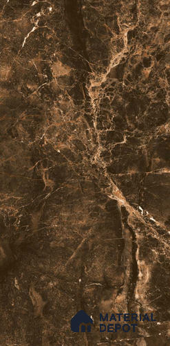 TL 08556 Wenge 4 ft x 2 ft High Gloss Finish Vitrified Wall & Floor Tile - 9 mm