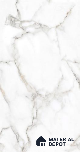 TL 08708 White 4 ft x 2 ft Glossy Finish Vitrified Floor & Wall Tile - 8.5 mm