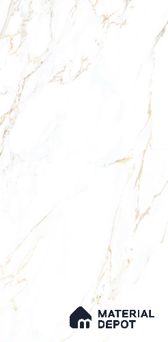 TL 08728 White 4 ft x 2 ft Matte Finish Vitrified Floor & Wall Tile - 8.5 mm