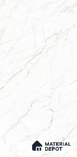 TL 08725 White 4 ft x 2 ft Matte Finish Vitrified Floor & Wall Tile - 8.5 mm