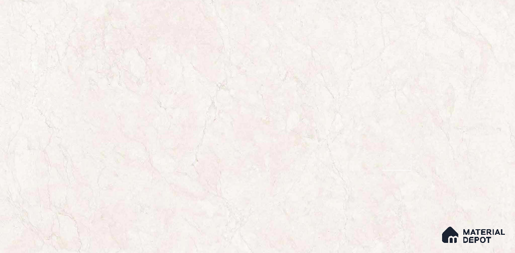 TL 08673 White 4 ft x 2 ft Matte Finish Vitrified Floor & Wall Tile - 9 mm