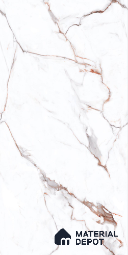 TL 08667 White 4 ft x 2 ft Matte Finish Vitrified Floor & Wall Tile - 9 mm