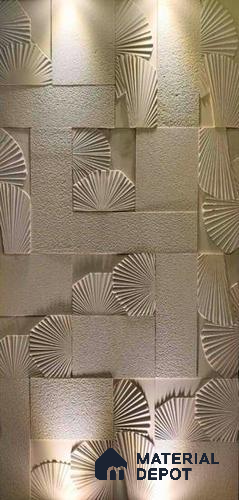 WL 00384 Windmill Natural Stone Wall Cladding | Set Contains Mix Sizes of 300x300 mm, 300x150 mm, 150x150 mm | Coverage Area 8 Sq. Ft. |  Stone is a Natural Product, Please Expect Variation in Shades