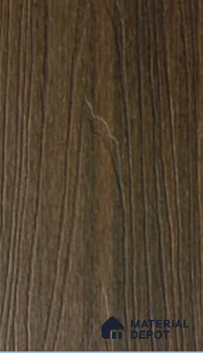 WPC Composite Floor 9.5 ft x 5.5 inch (2900x140 mm) - 25 mm | Matt Brushed Finished Square hollow Decking