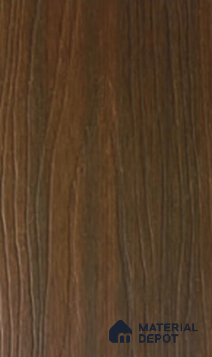 WPC Composite Floor 9.5 ft x 5.4 inch (2900x138 mm) - 23 mm | Matt Brushed Finished Square hollow Decking