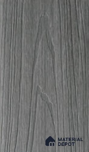 WPC Composite Floor 9.5 ft x 5.5 inch (2900x140 mm) - 25 mm | Matt Brushed Finished Circular hollow Decking