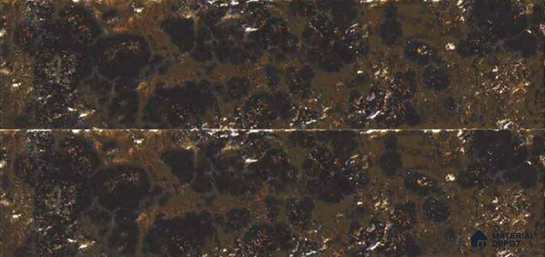 Subway Wall Tile TL 10508 E Plain Design 10.4 in x 2.56 in Porcelain Glossy Finish - 8.1 mm
