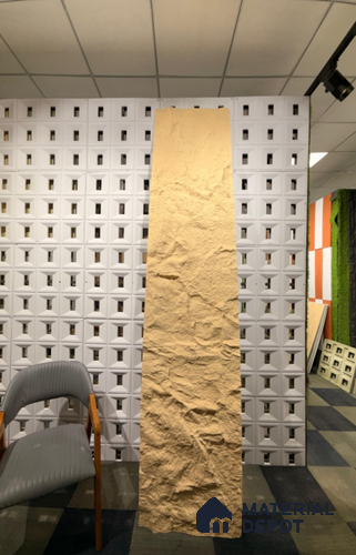 PN 06419 E PU Stone Panel 9.67 ft x 2 ft