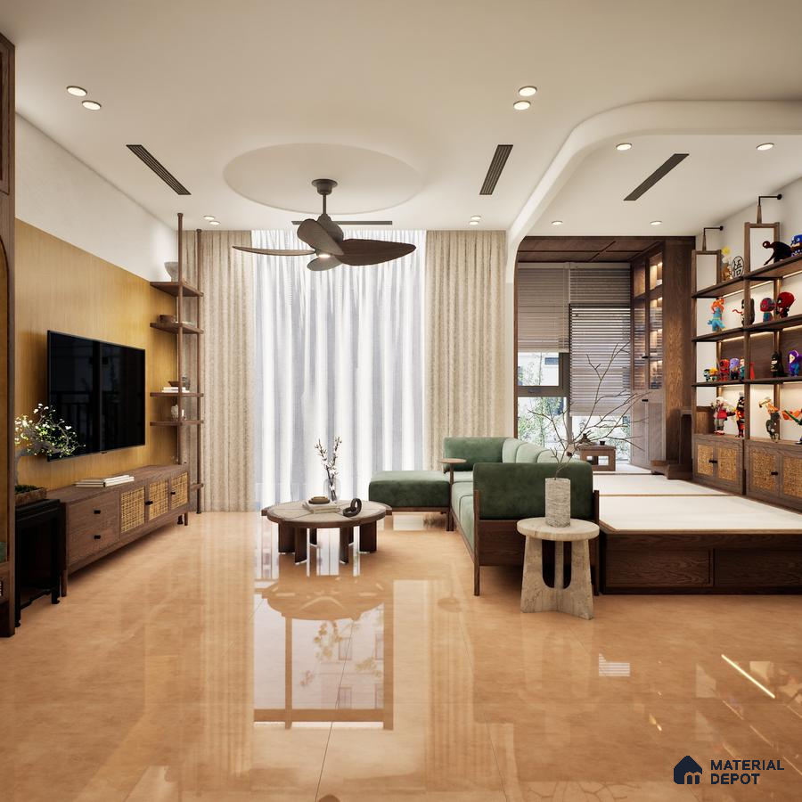 Mufty Tortila 1200x600 mm Lapato Surface GVT Tile - 9 mm | Material Depot