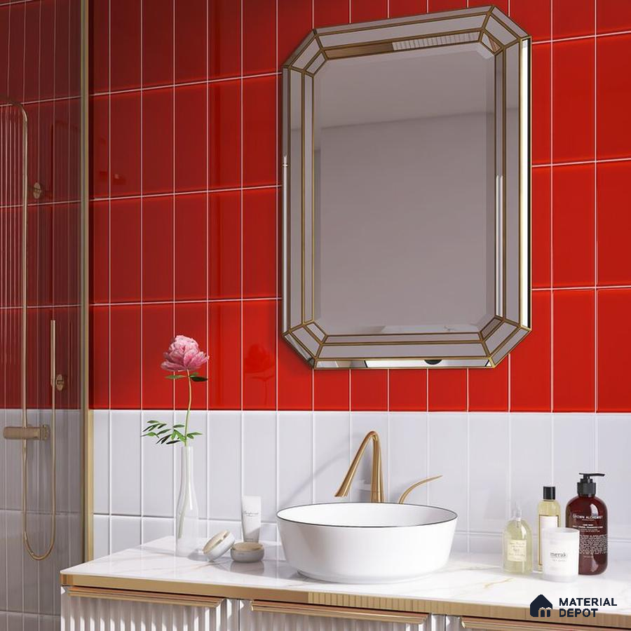 A Contemporary Bathroom with Vintage Inspiration | Material Depot