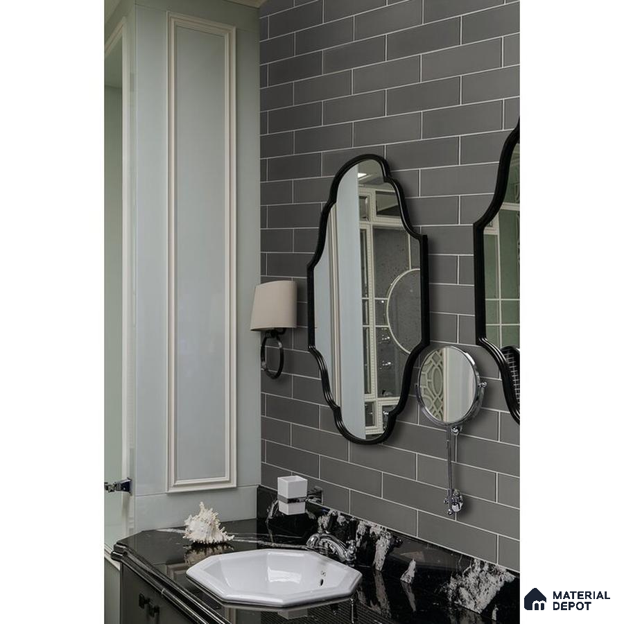 Appealing in Monochrome Minimalist Bathroom Sanctuary | Material Depot