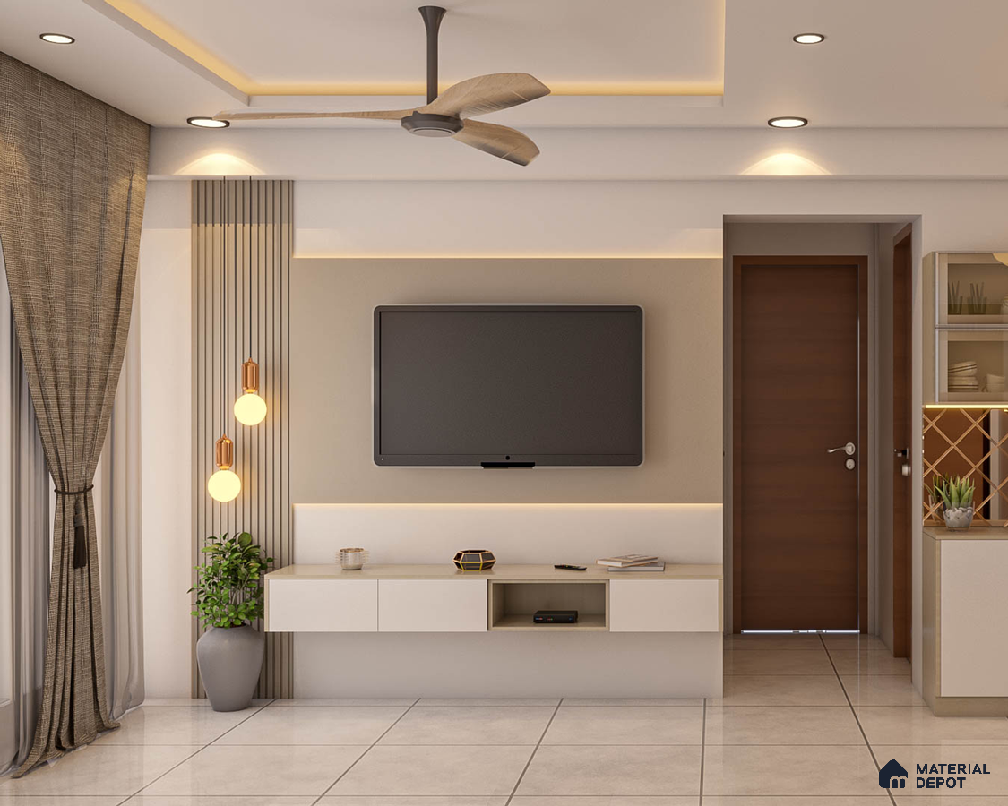 Compact Contemporary TV Unit - Chic Style.