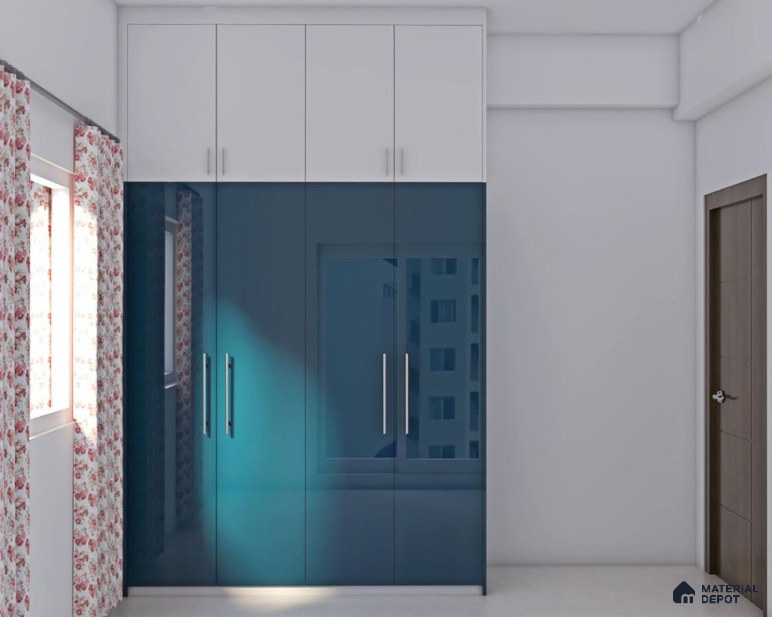 Blue & White Cupboard
