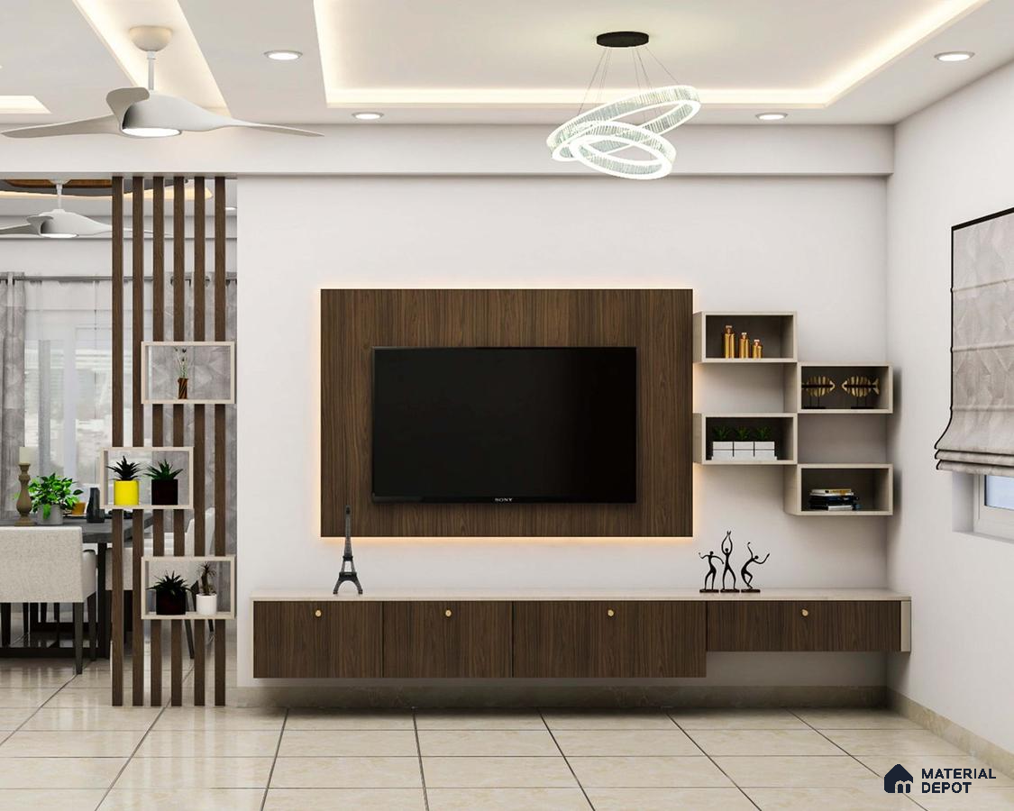 Wooden Elegance TV Unit