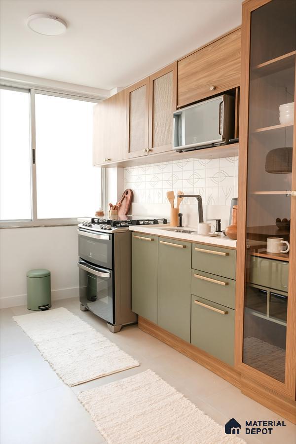 Cozy Kitchen with Modern Touches | Material Depot