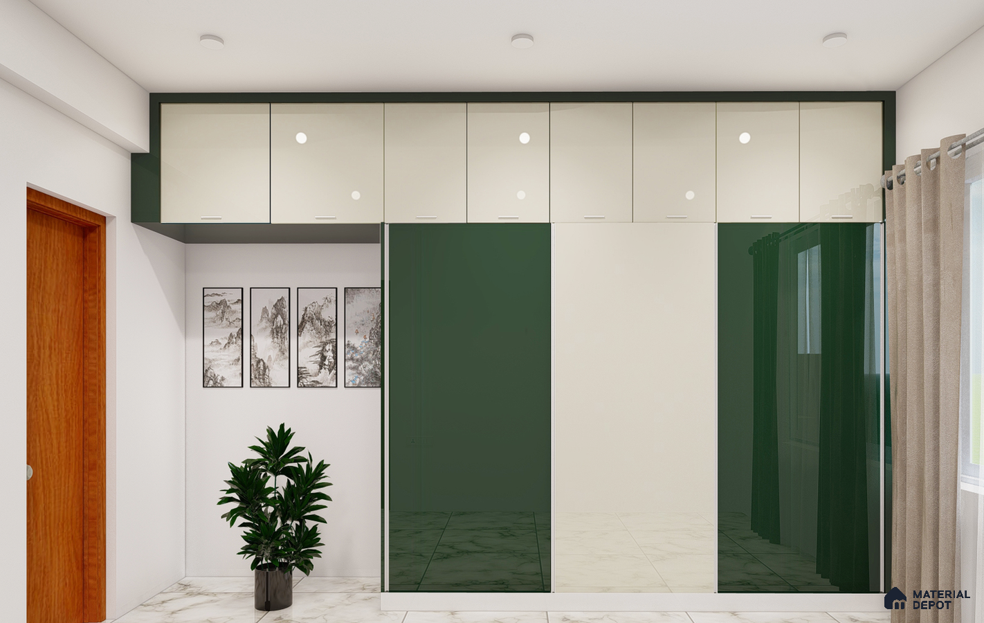 Sliding Storage Wardrob