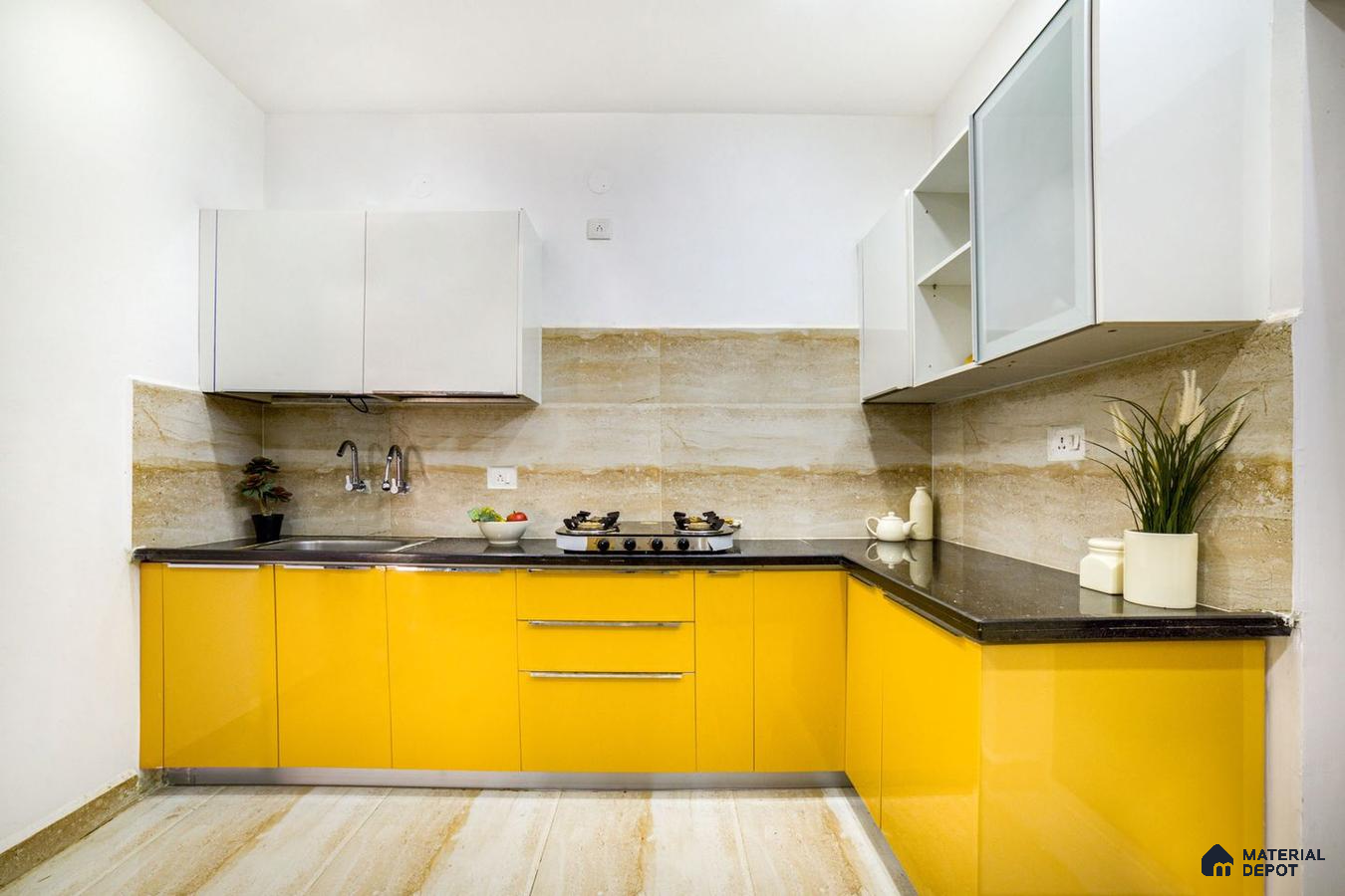 Spacious 2 BHK flat in Hyderabad, freshly renovated.