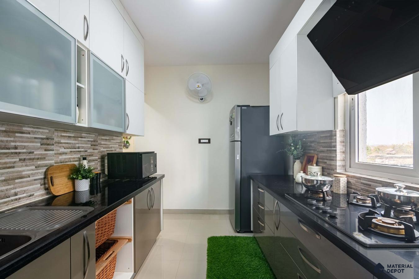 Dining Delight: Wooden 5-Seater in Hyderabad 2 BHK