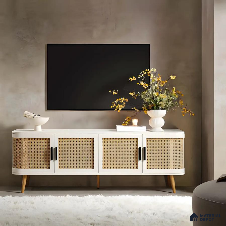 Scandinavian Minimalism with Natural Woven Accents | Material Depot