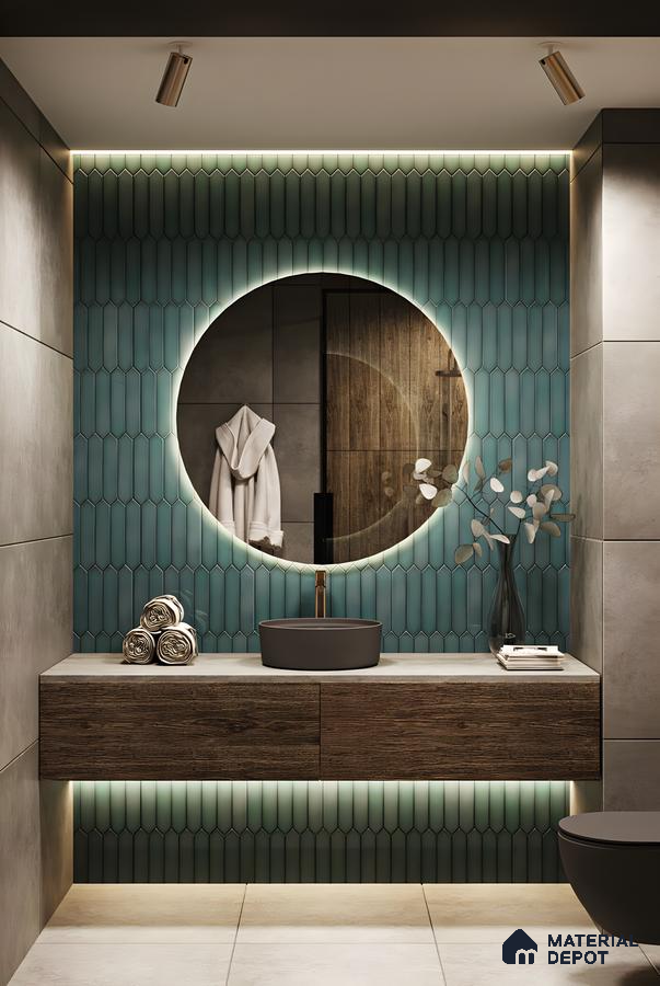 Serene Sanctuary: A Modern Bathroom Retreat | Material Depot