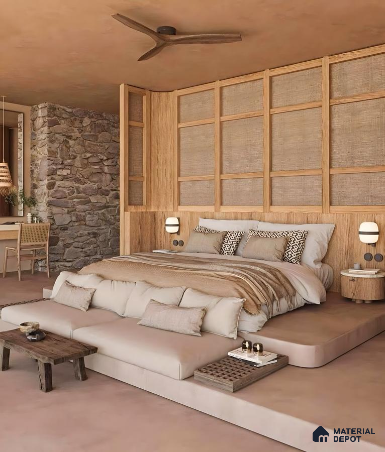 Serene Slumber in a Natural Haven | Material Depot