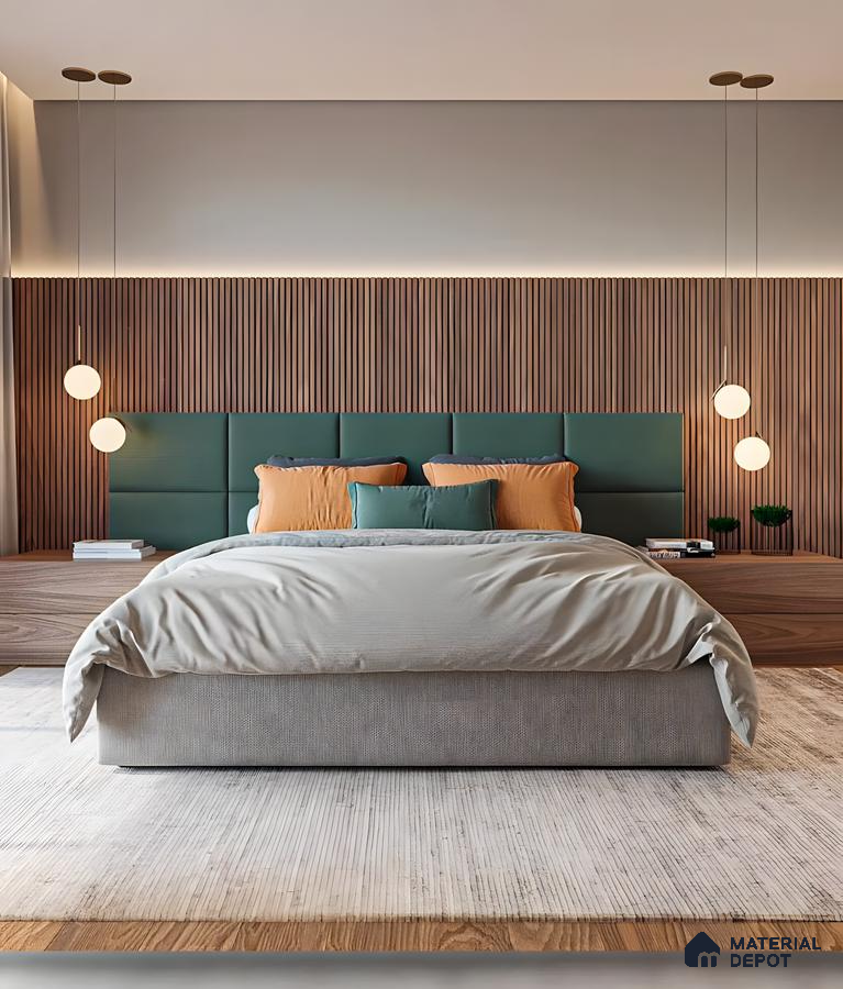 Serenity in Slumber: A Modern Bedroom Oasis” | Material Depot