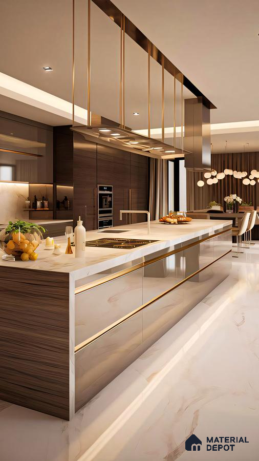 Sleek Elegance: Modern Kitchen Design | Material Depot
