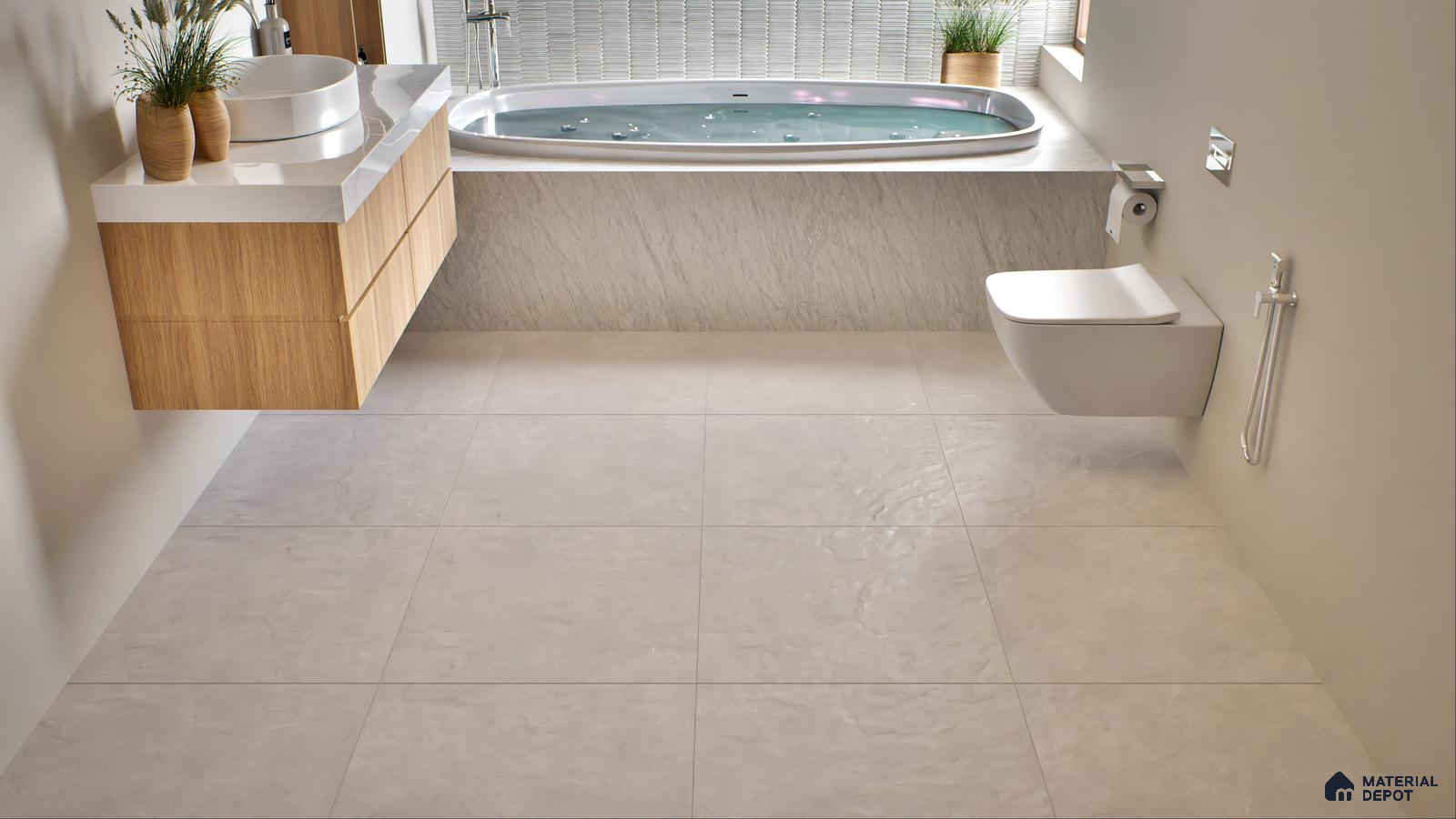 Sophisticated Spa-Like Bathroom | Material Depot