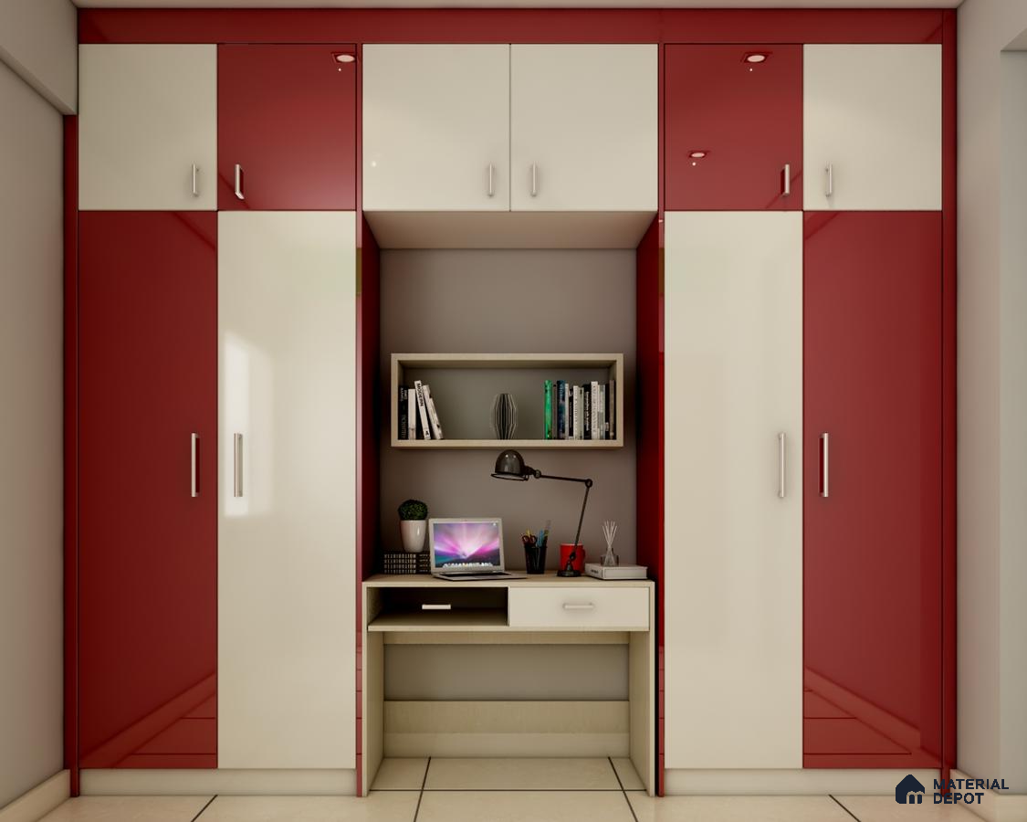Colorful Wardrobe: Red and White Fusion