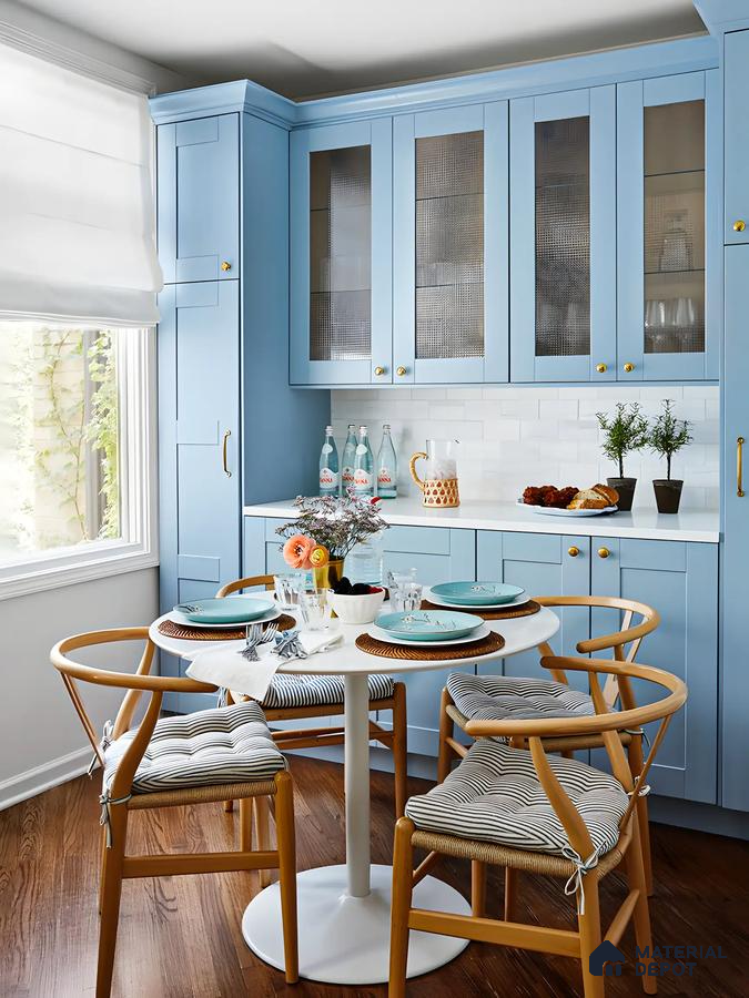 Well-Lit Kitchen With Subway Tile Backsplash | Material Depot