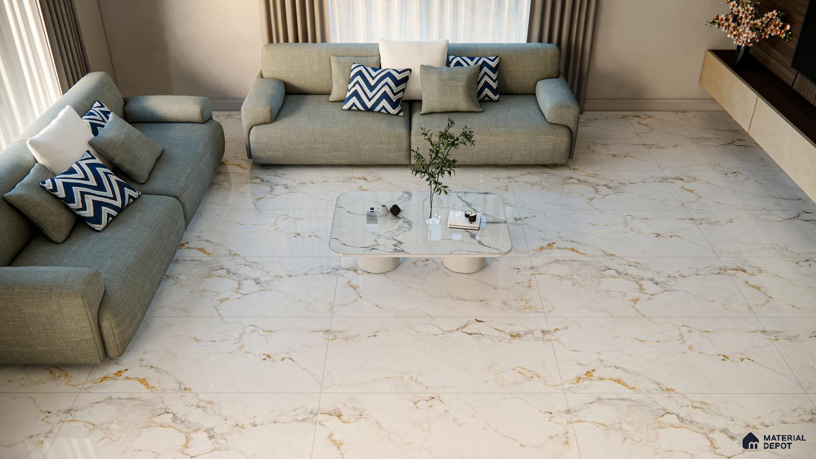 Terracotta Patterned Parking Tiles for a Stylish Outdoor Driveway | Material Depot