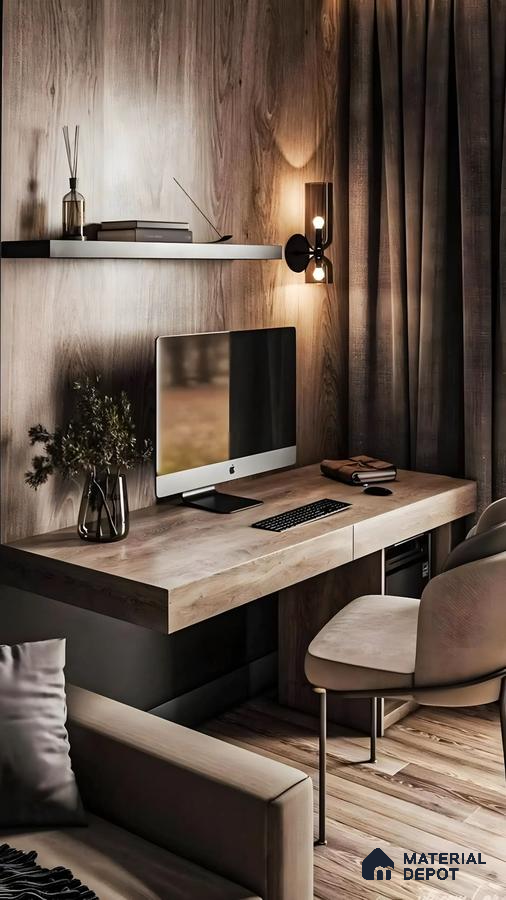Wooden Look Interiors With Natural Wood | Material Depot